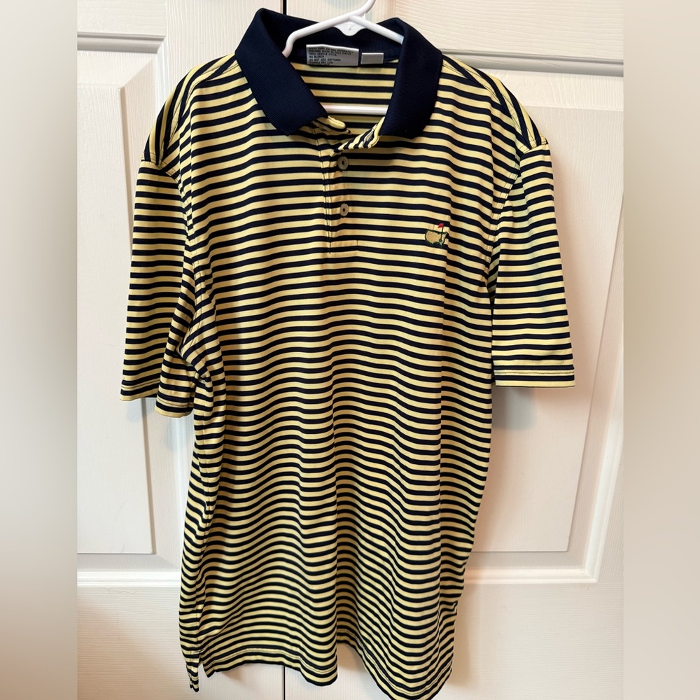 Master’s Kids Yellow Stripped Polo Shirt
